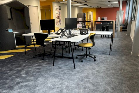 Pose de revêtements de sols par le Groupe Boulfray